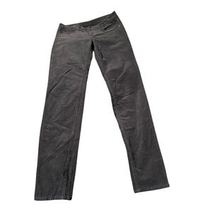 Kut from the Kloth Diana Skinny black corduroy pants size 2